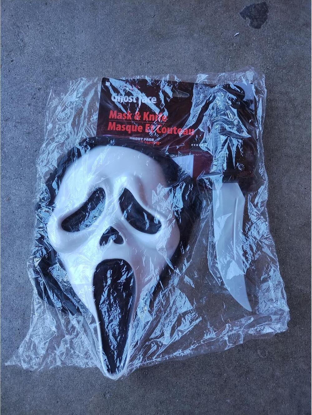 Ghost Face Scream Mask 2021 EU Easter Unlimited Fun World Div